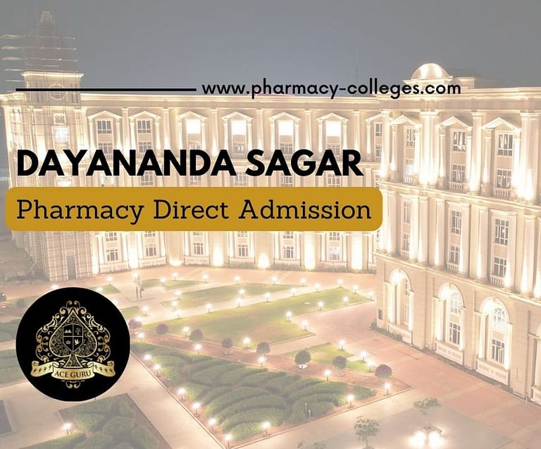 Dayananda Sagar College of Pharmacy Direct Admission