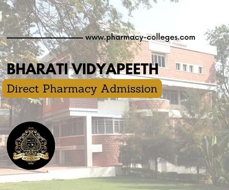 Bharati Vidyapeeth Direct Pharmacy Admission via Management Quota