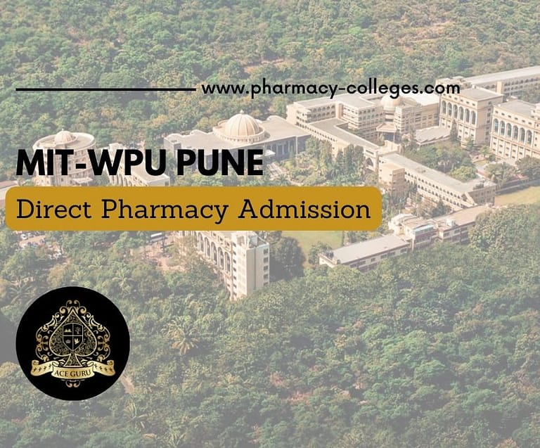 MIT-WPU Pune Direct Pharmacy Admission via Management Quota Seats