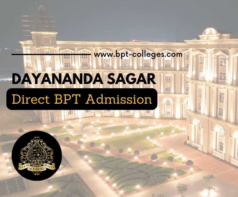Dayananda Sagar College of Physiotherapy Direct Admission